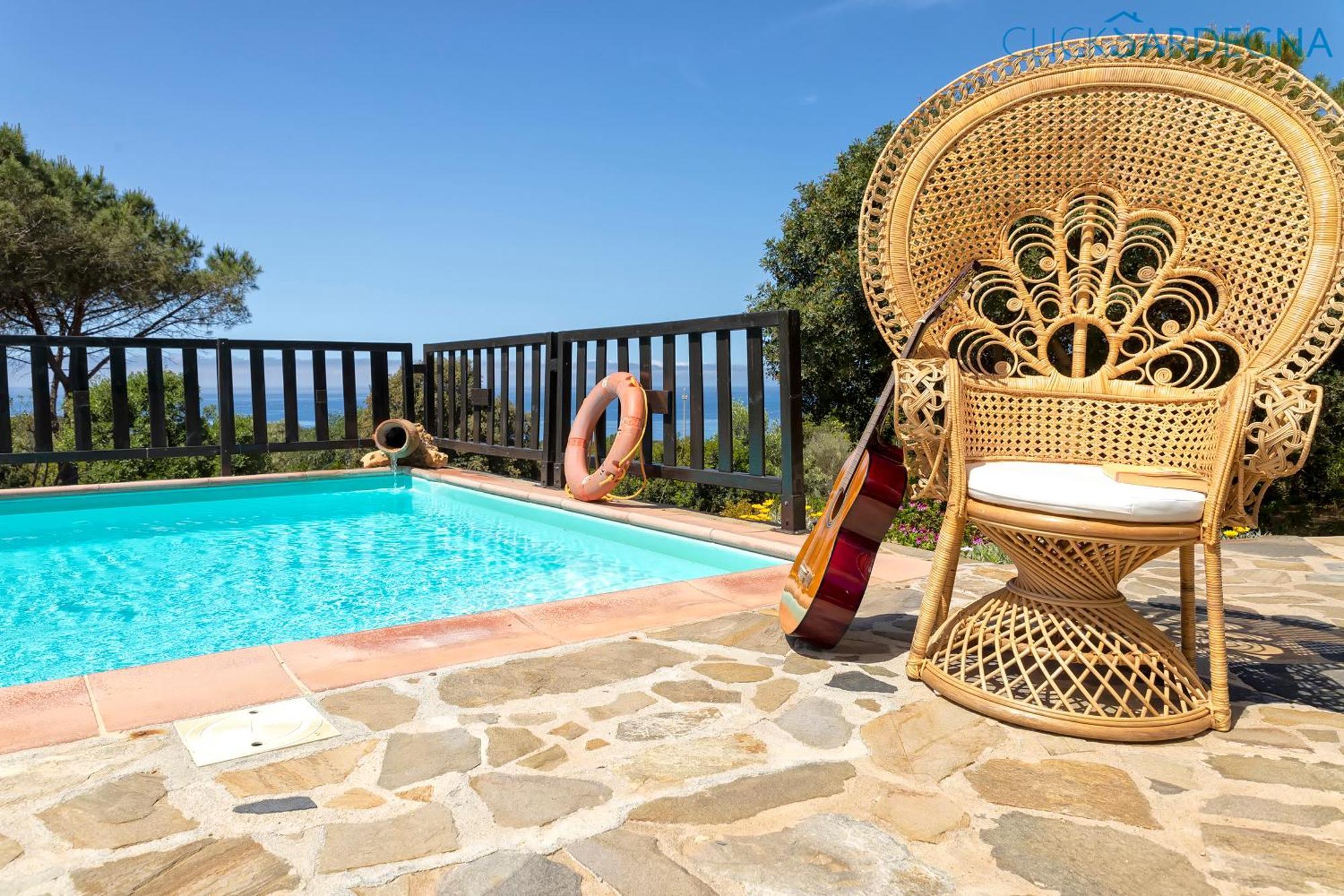 Alghero Villa Barranch With Sea View Swimming Pool For 6 People Exterior foto