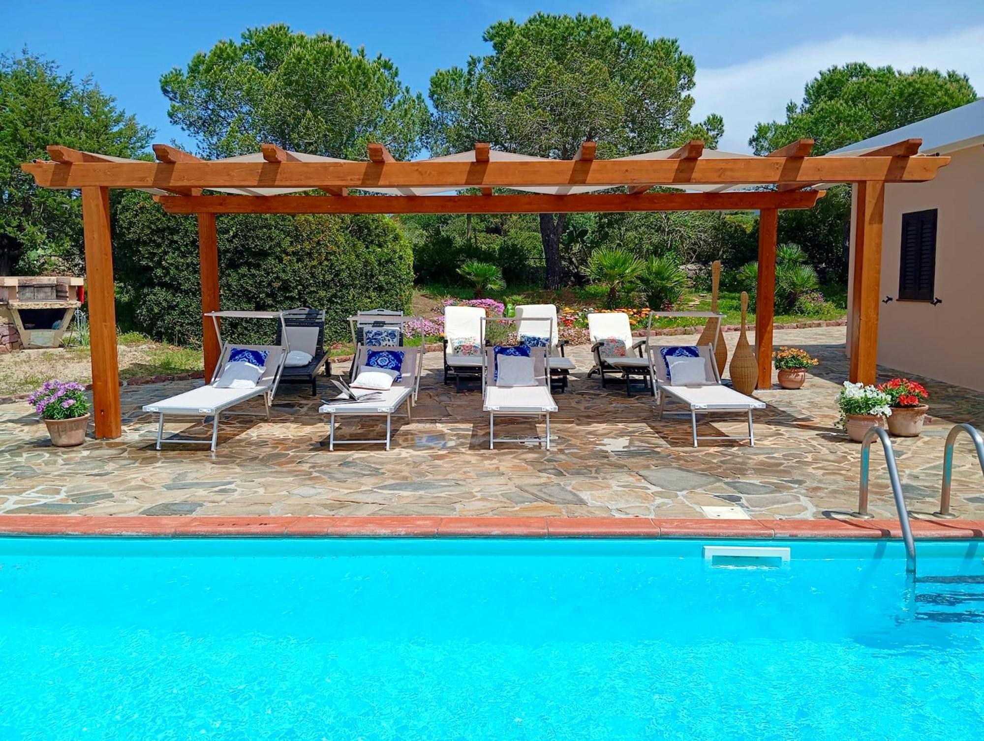 Alghero Villa Barranch With Sea View Swimming Pool For 6 People Exterior foto
